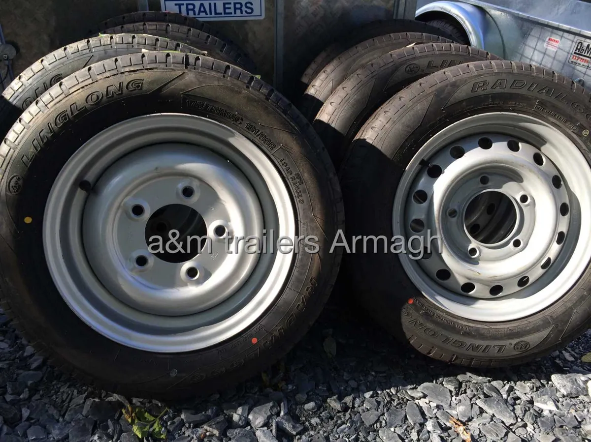 cattle trailer wheels ifor williams trailer parts for sale in Co. Armagh for €1 on DoneDeal