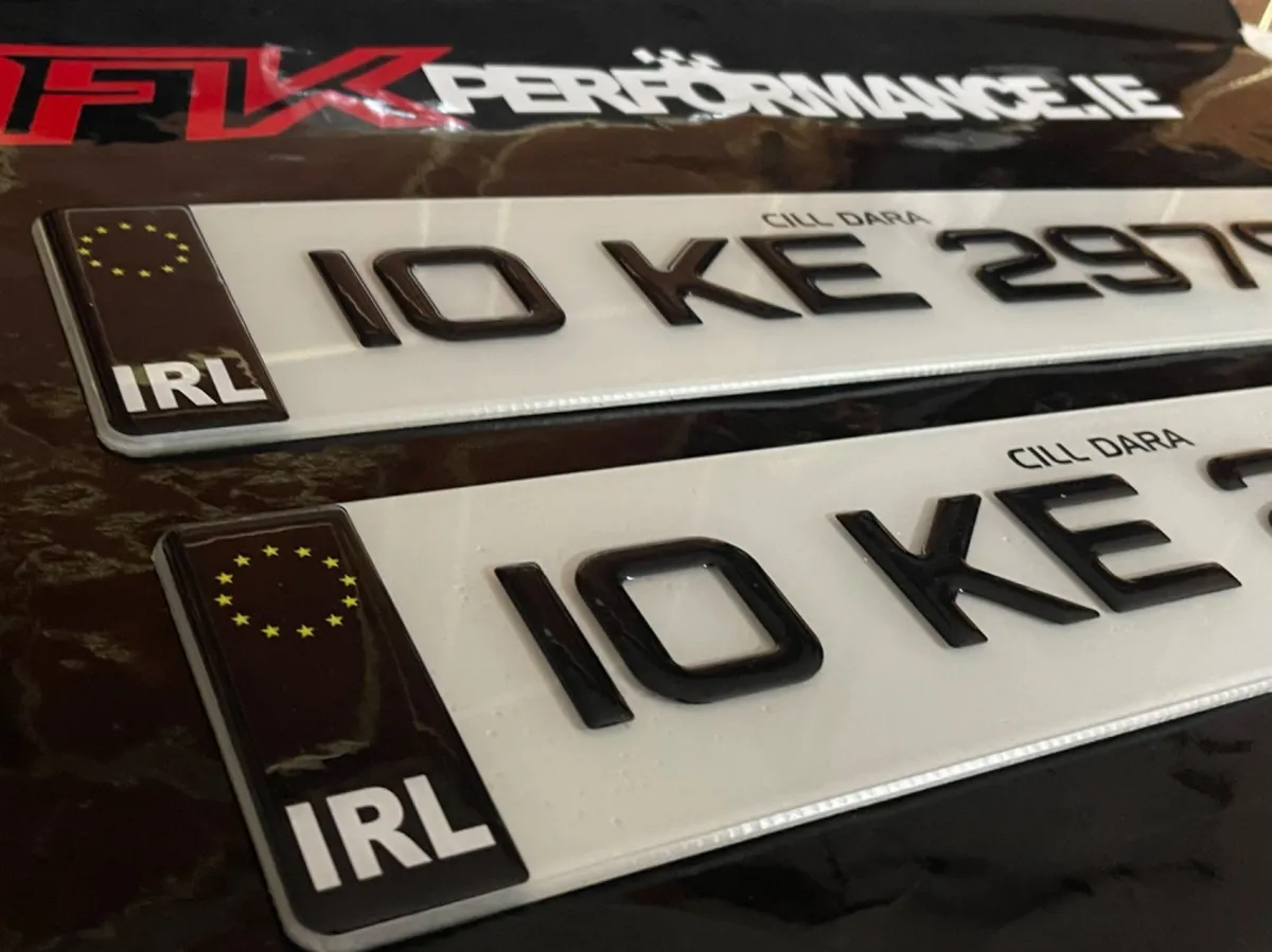 Ultimate GEL 3D & 4D number plates - Image 2