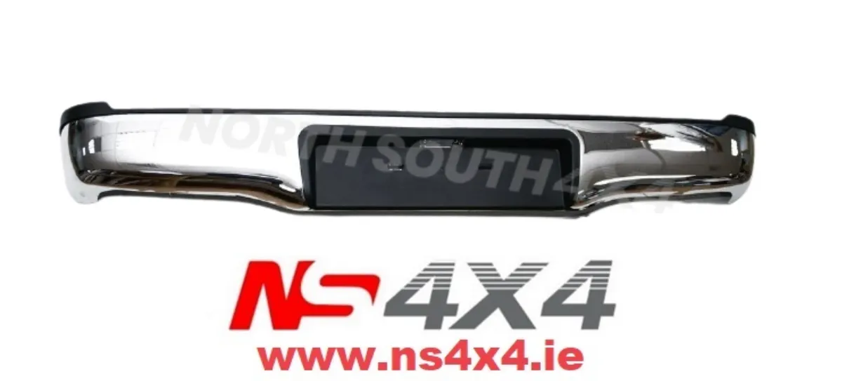 Chrome Rear Bumper for Toyota Hilux - Image 2