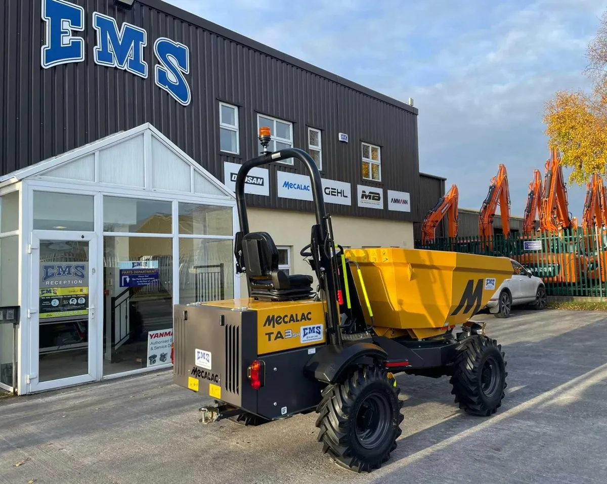 New Mecalac TA3SH Swivel Skip Dumper - Image 2