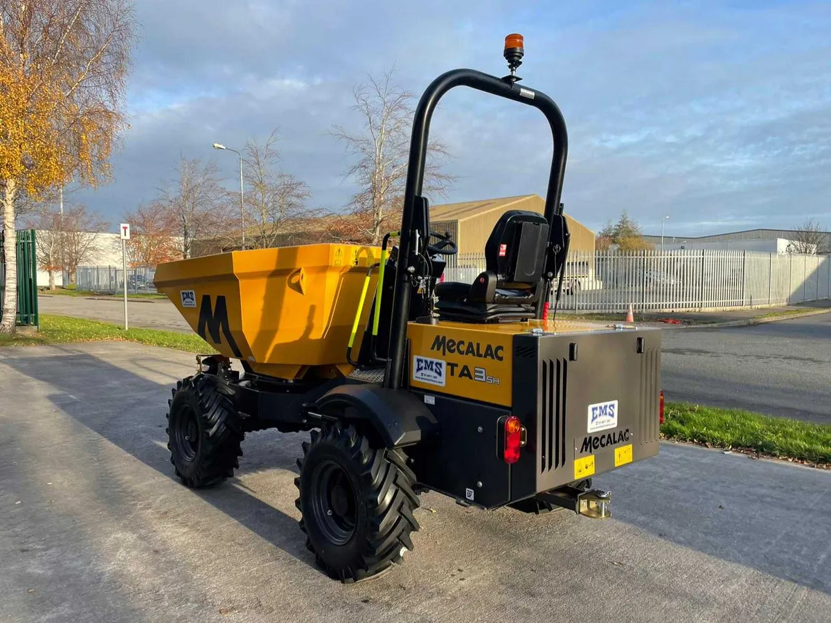 New Mecalac TA3SH Swivel Skip Dumper - Image 4