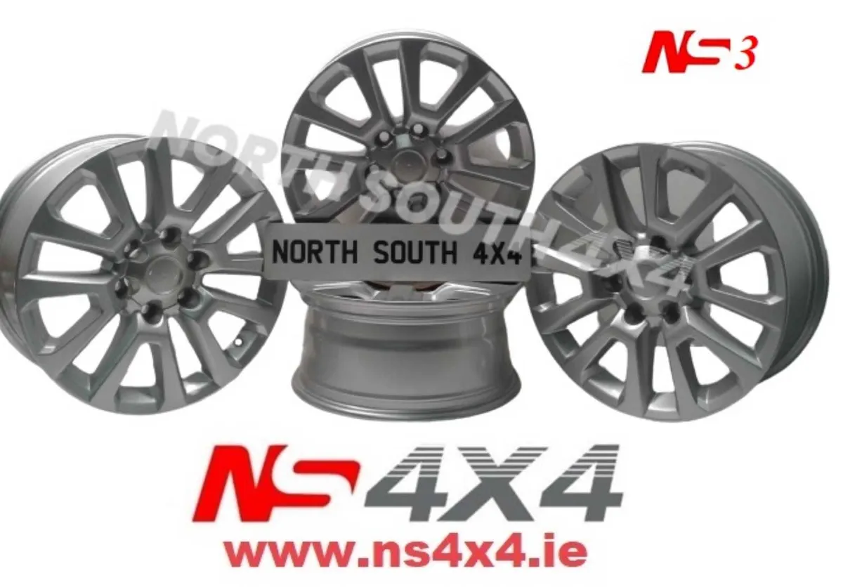 Alloy wheels for all Toyota 4x4s