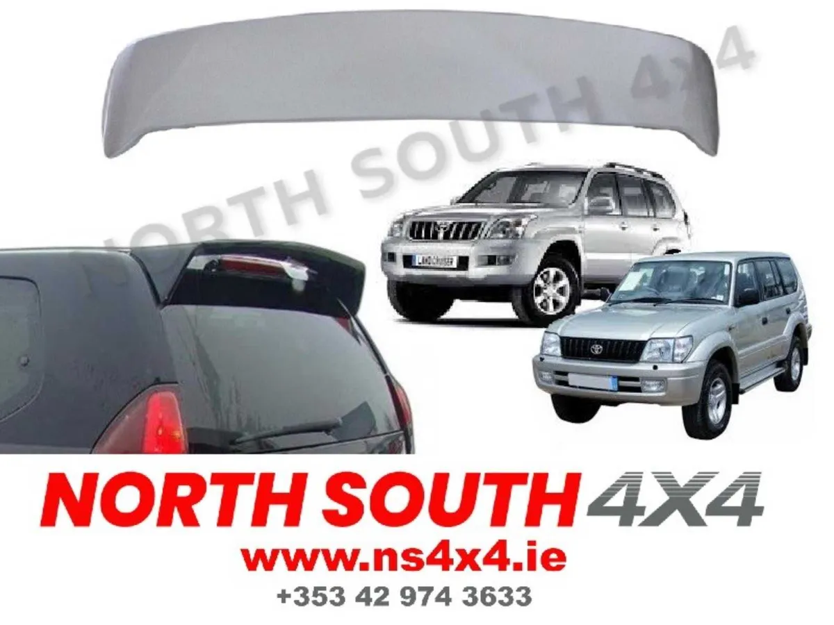 Rear Spoiler LWB / SWB for Toyota Landcruiser - Image 1