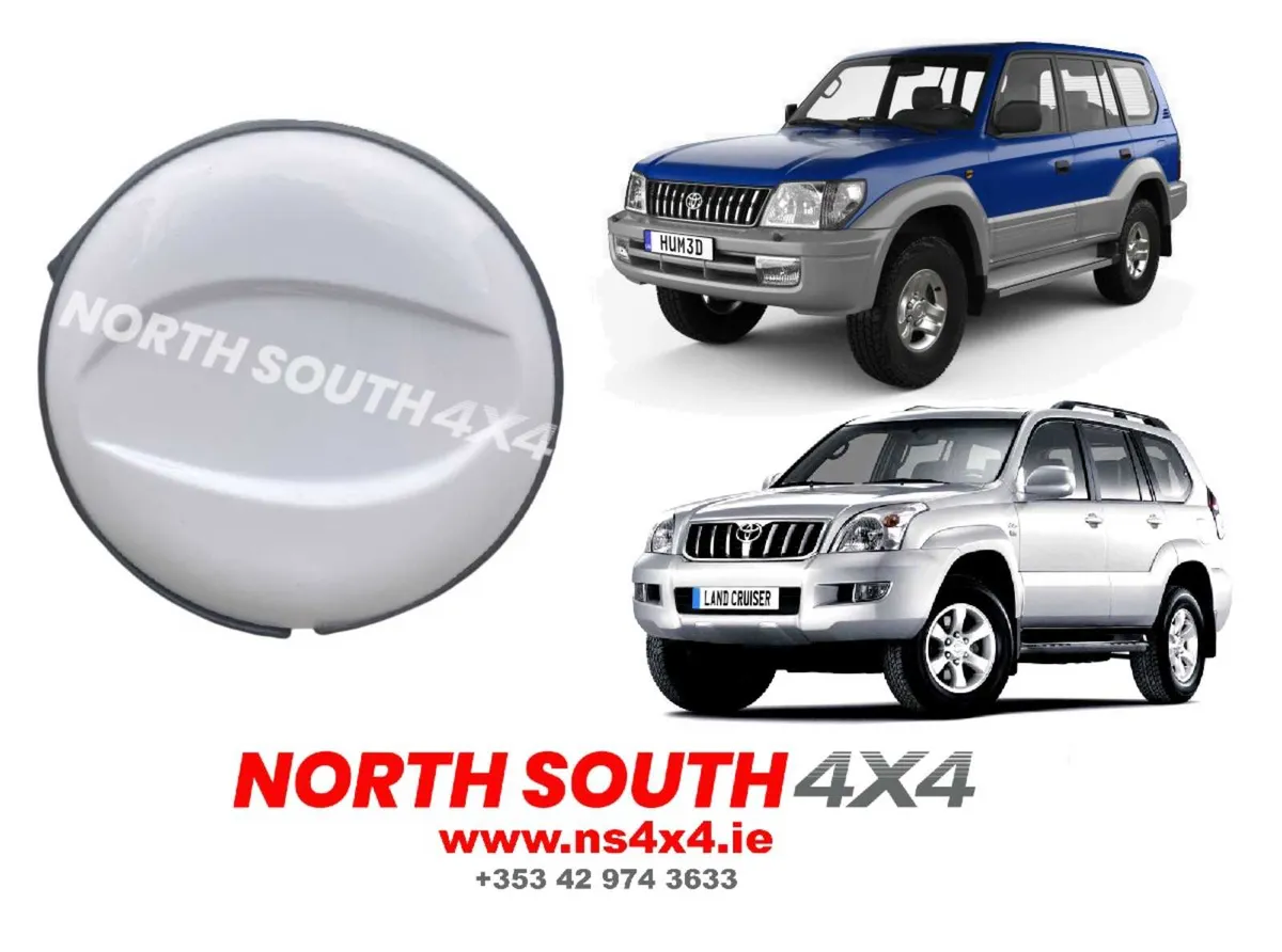 Spare Wheel Cover for Toyota Land Cruiser - Image 1