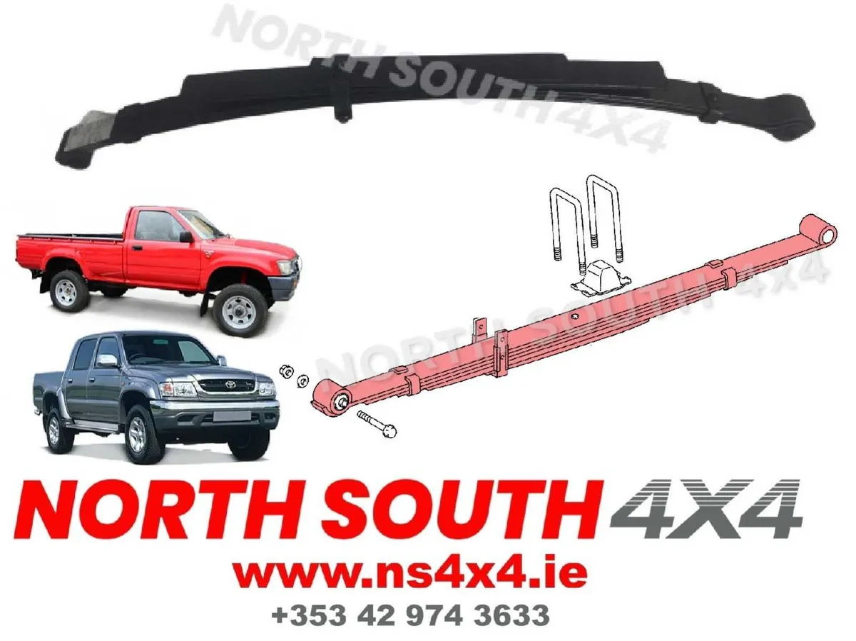 Rear Leaf Springs for Toyota Hilux  / All Spares