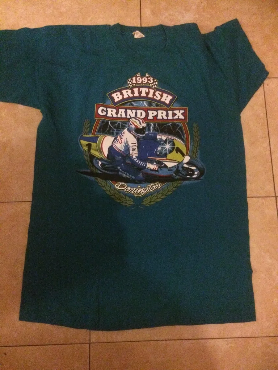 British Grand Prix rare vintage 1993 t shirt