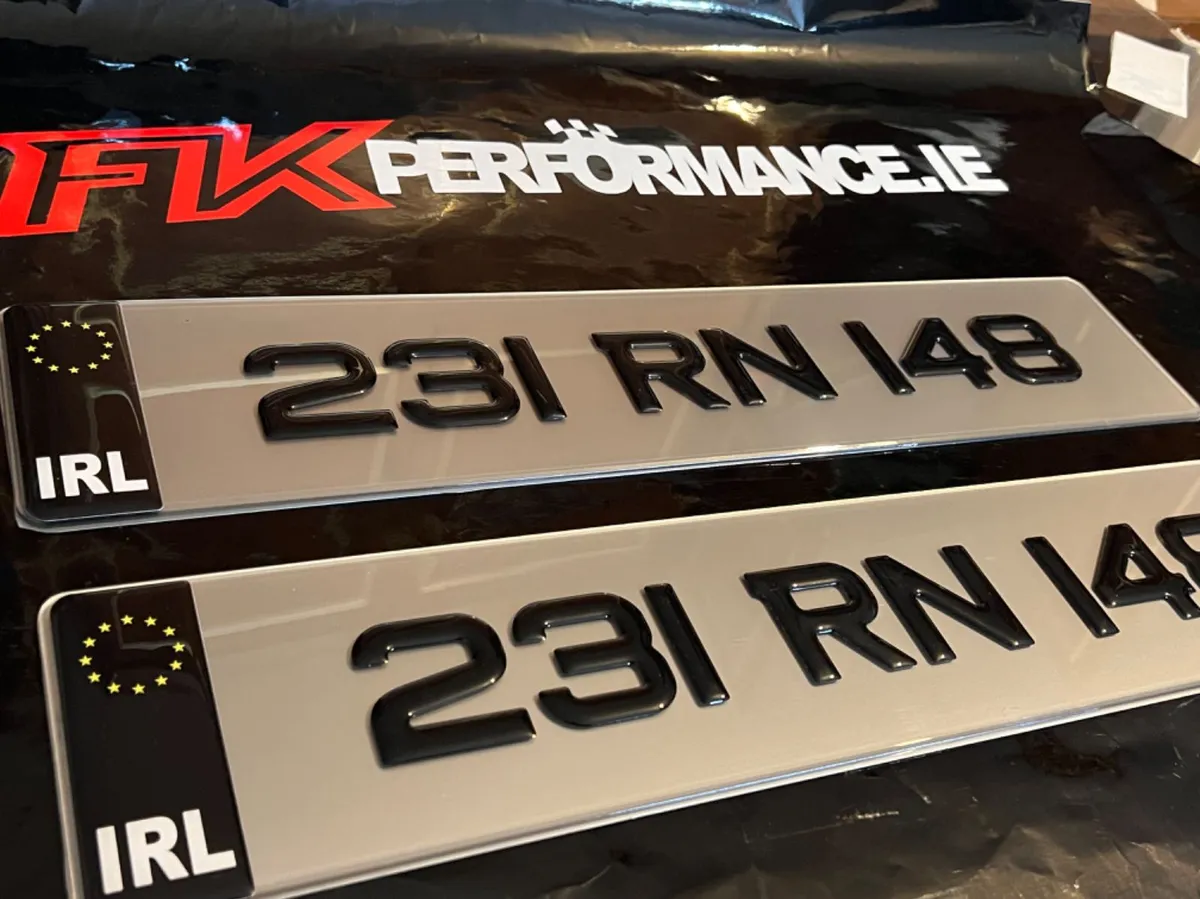 Ultimate gel number plates only €49 - Image 1