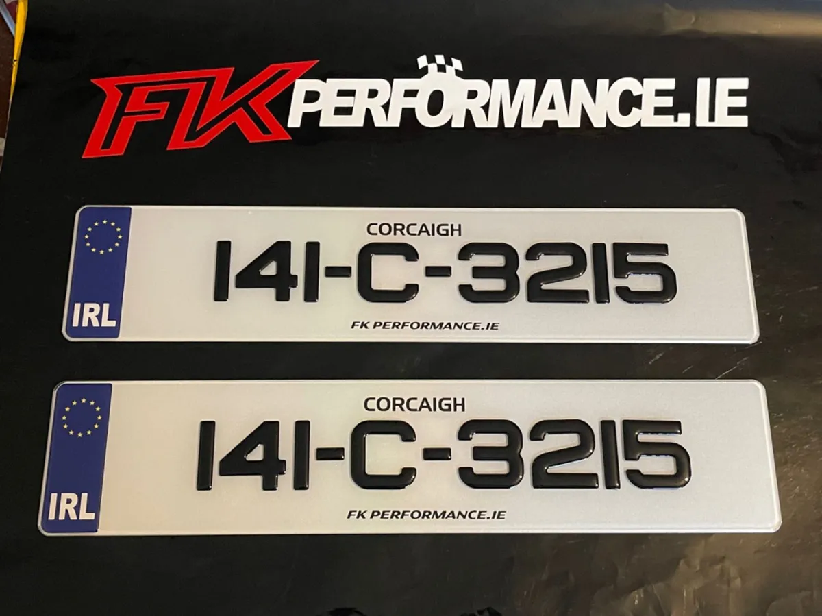 Ultimate gel number plates only €49 - Image 2