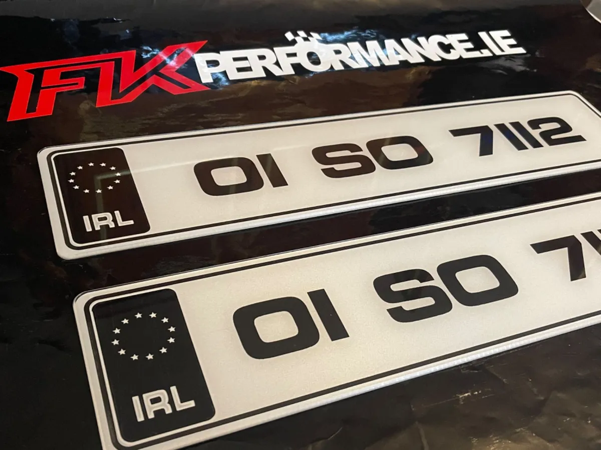 Ultimate gel number plates delivered - Image 2