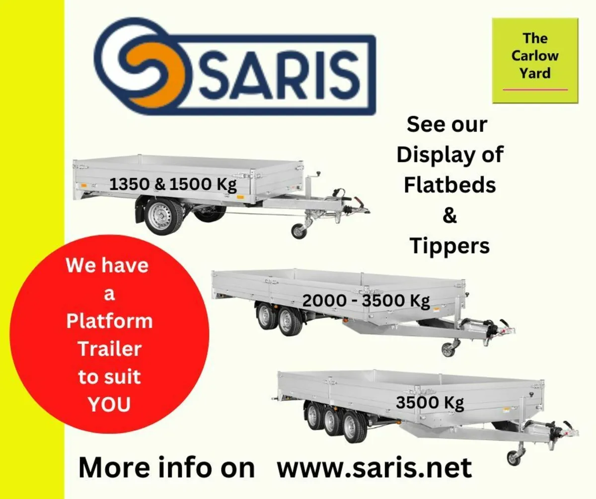 New Saris Trailers @ Carlow Yard