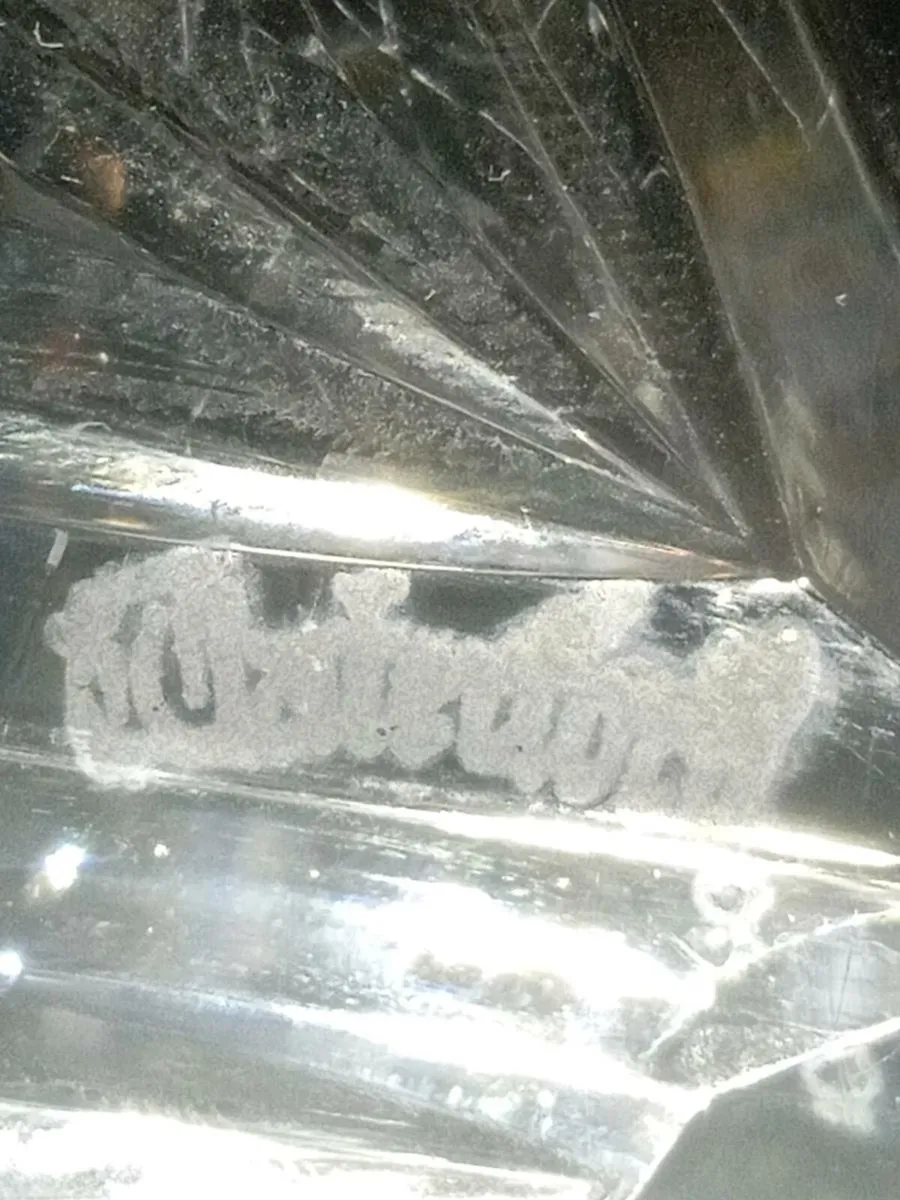 Large vintage Waterford crystal bowl - Image 2