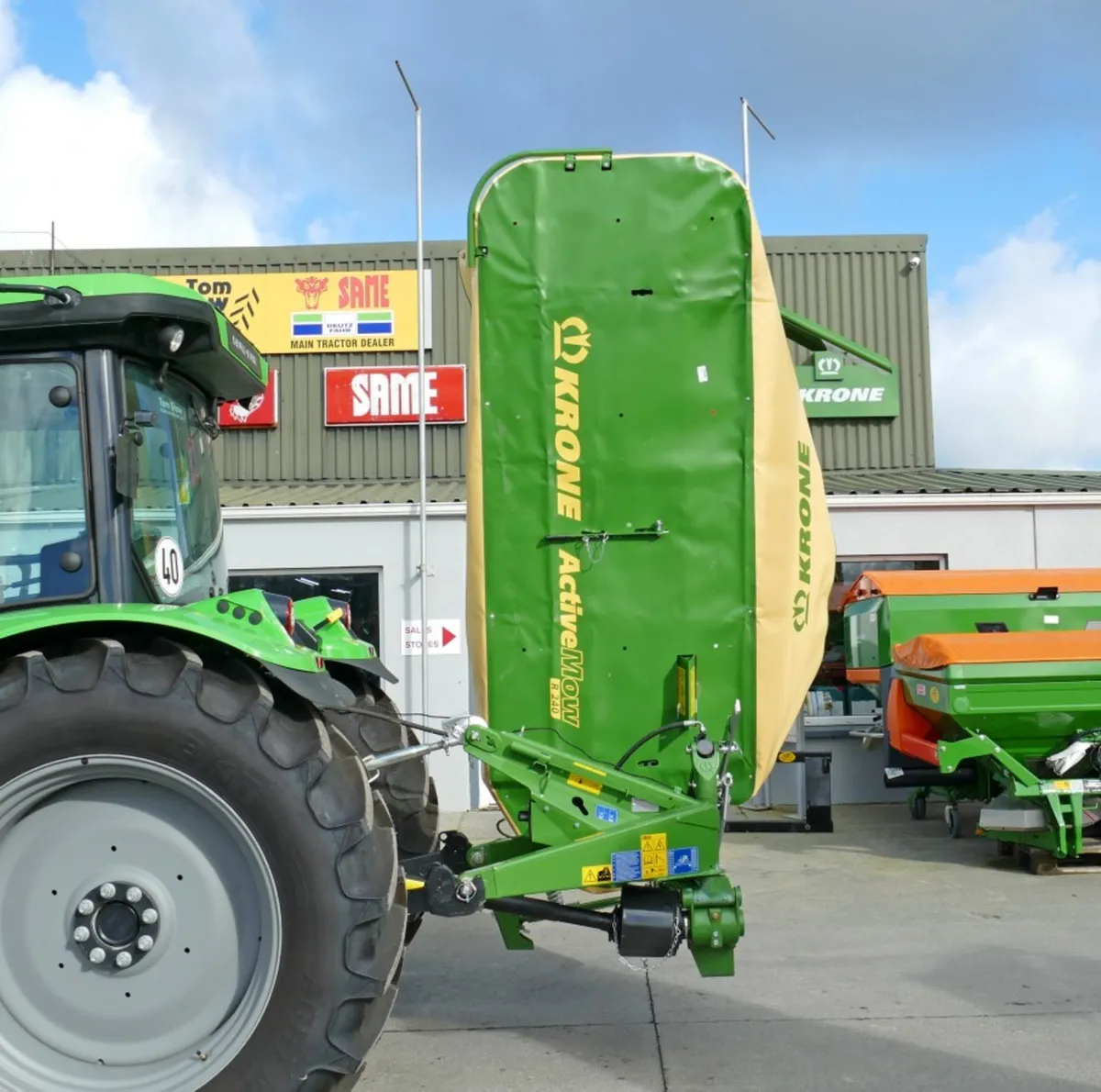 Krone 8ft Topper/ Mower - Image 3