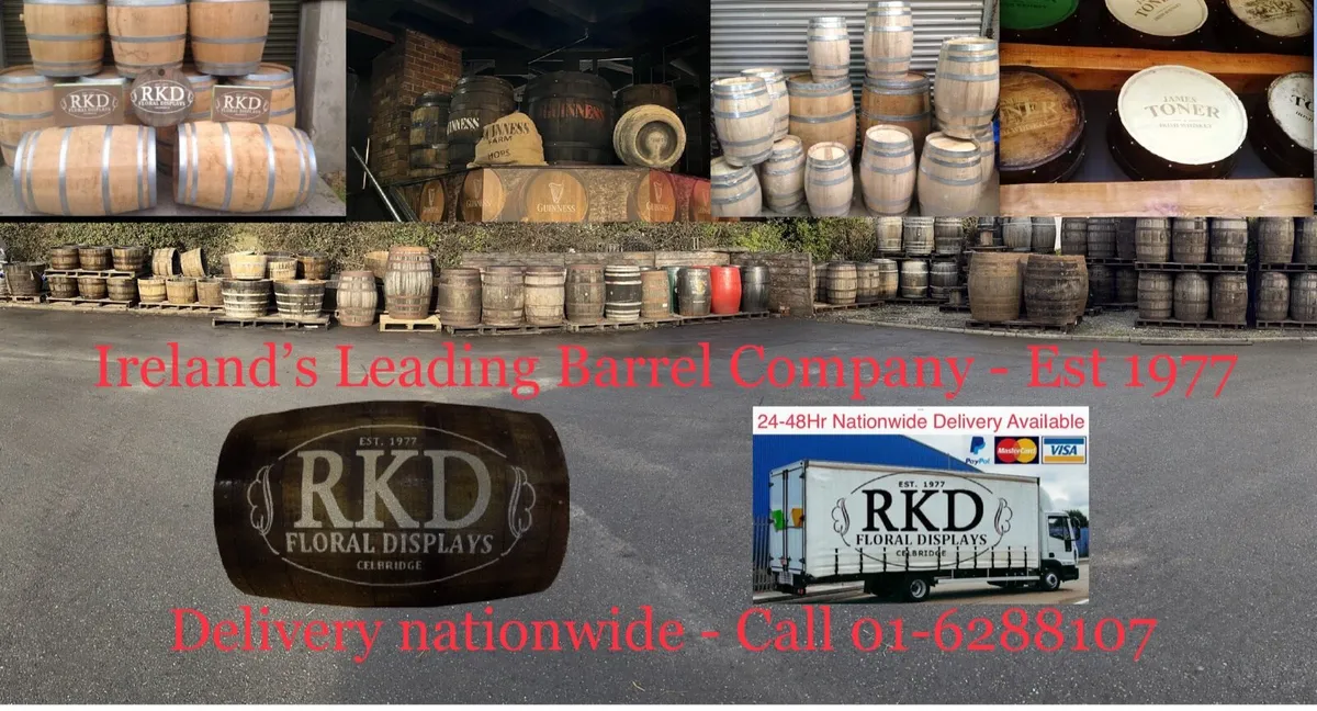 Excellent barrel’s - delivered nationwide