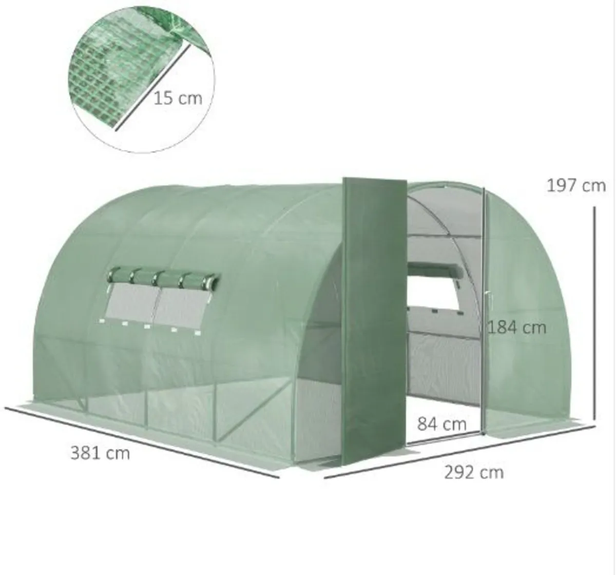 POLYTUNNEL 13FT - Image 3