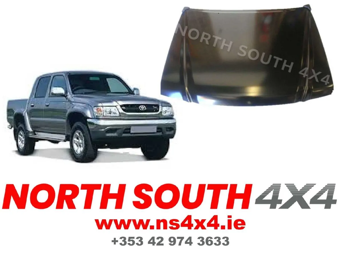 NEW Bonnets Toyota Hilux  / All spares - Image 1