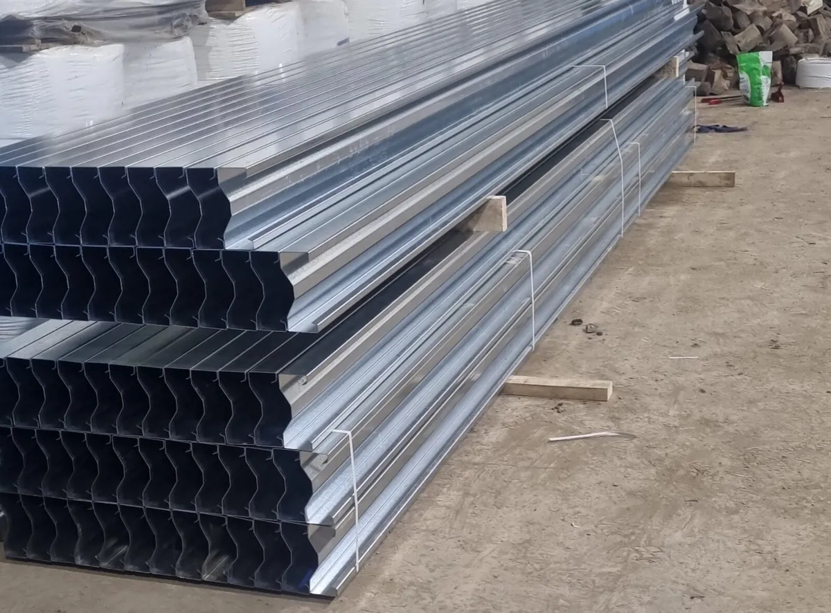 Galvanized purlins