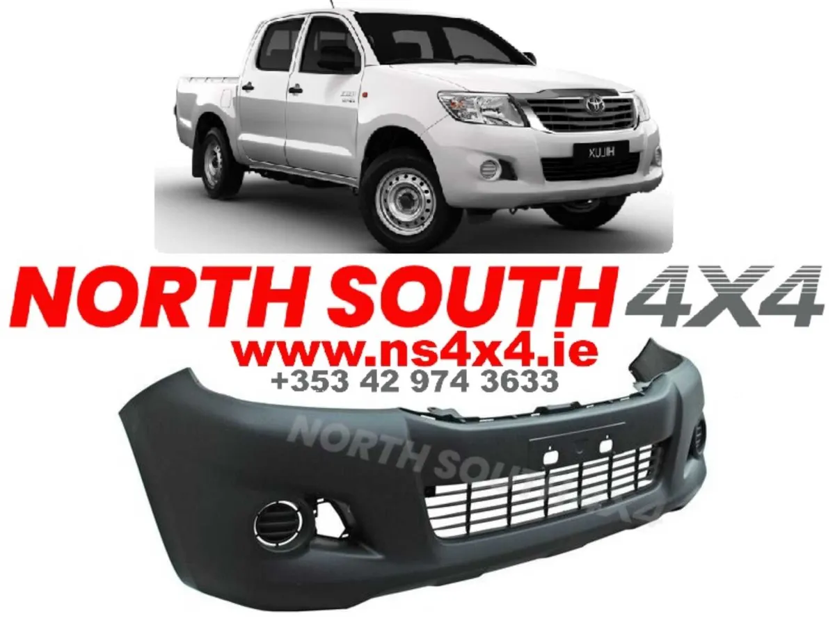 Front Bumper for Toyota Hilux  2011-2016 - Image 1
