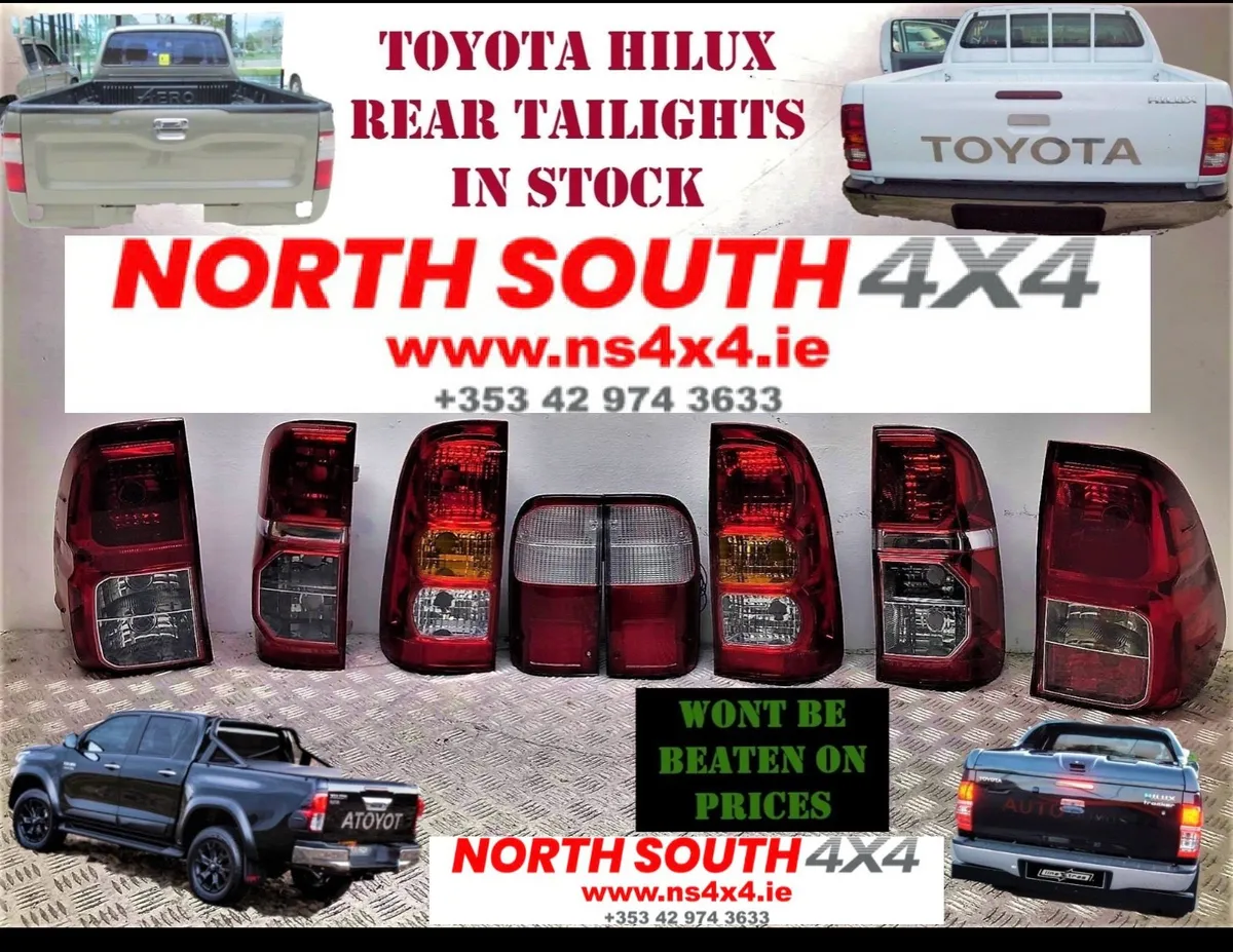 Rear Lamps for Toyota Hilux  / All spares