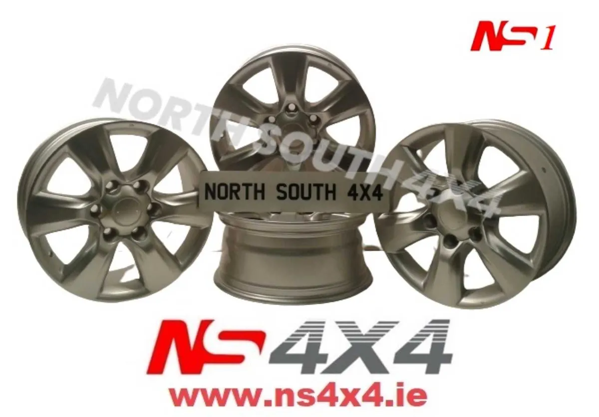 Alloy wheels for Toyota 4x4s - Image 1