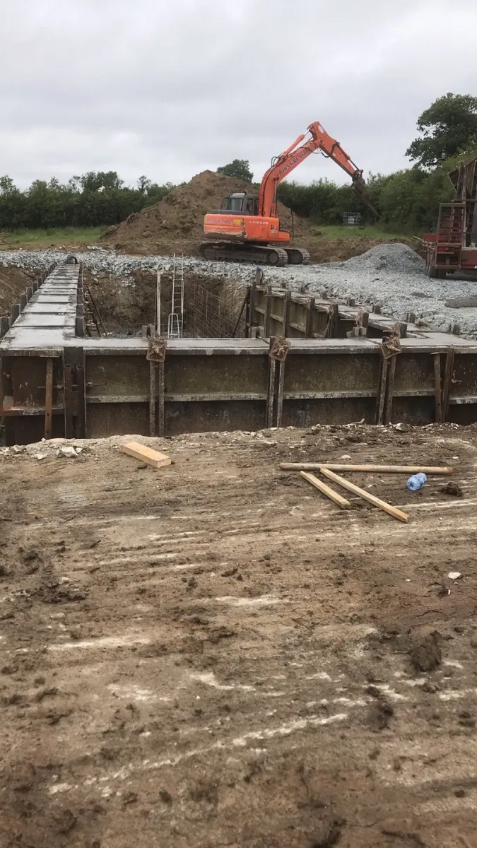 Concrete and shuttering available