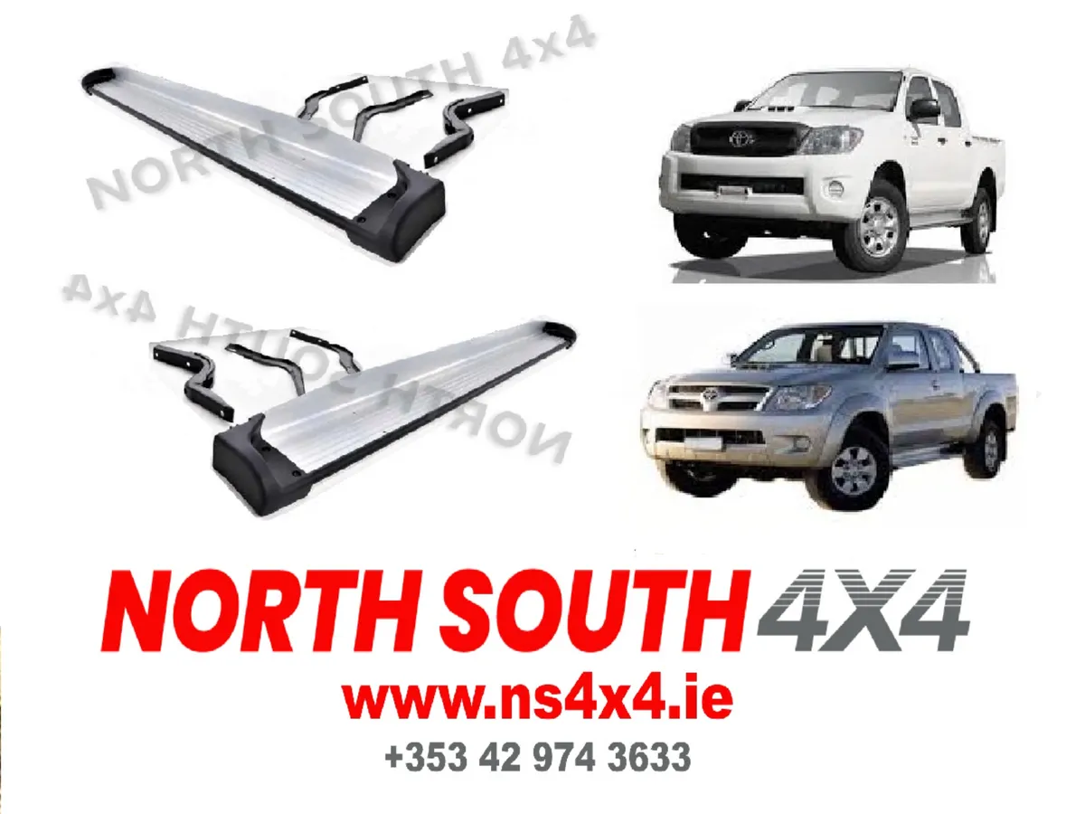 ***Sidestep and Brackets*** for Toyota Hilux - Image 1