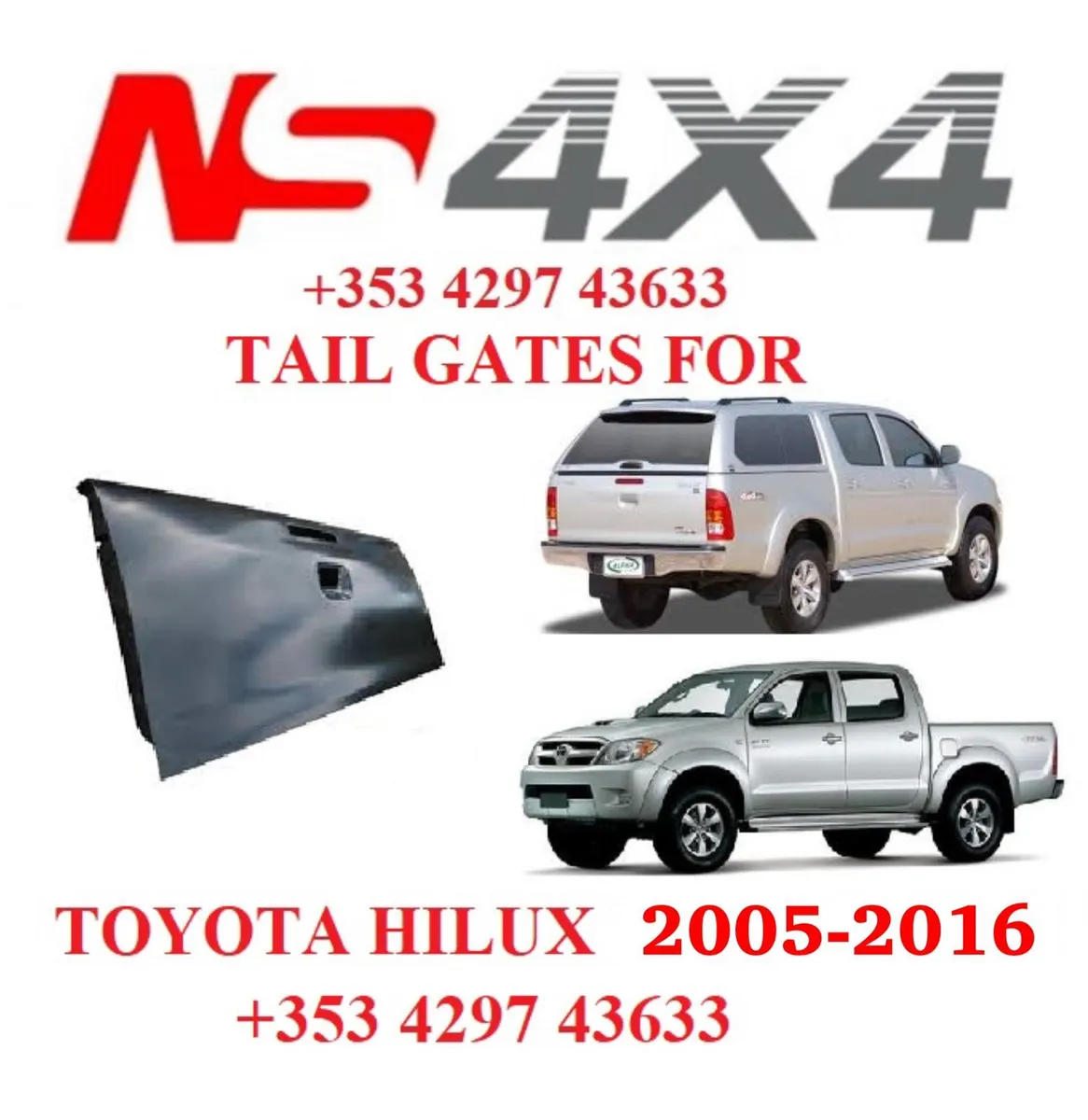 ***Sidestep and Brackets*** for Toyota Hilux - Image 3