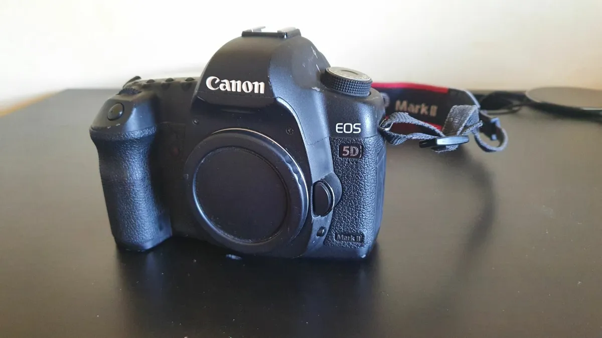 Canon 5D Mark II with lenses and accessories - Image 1