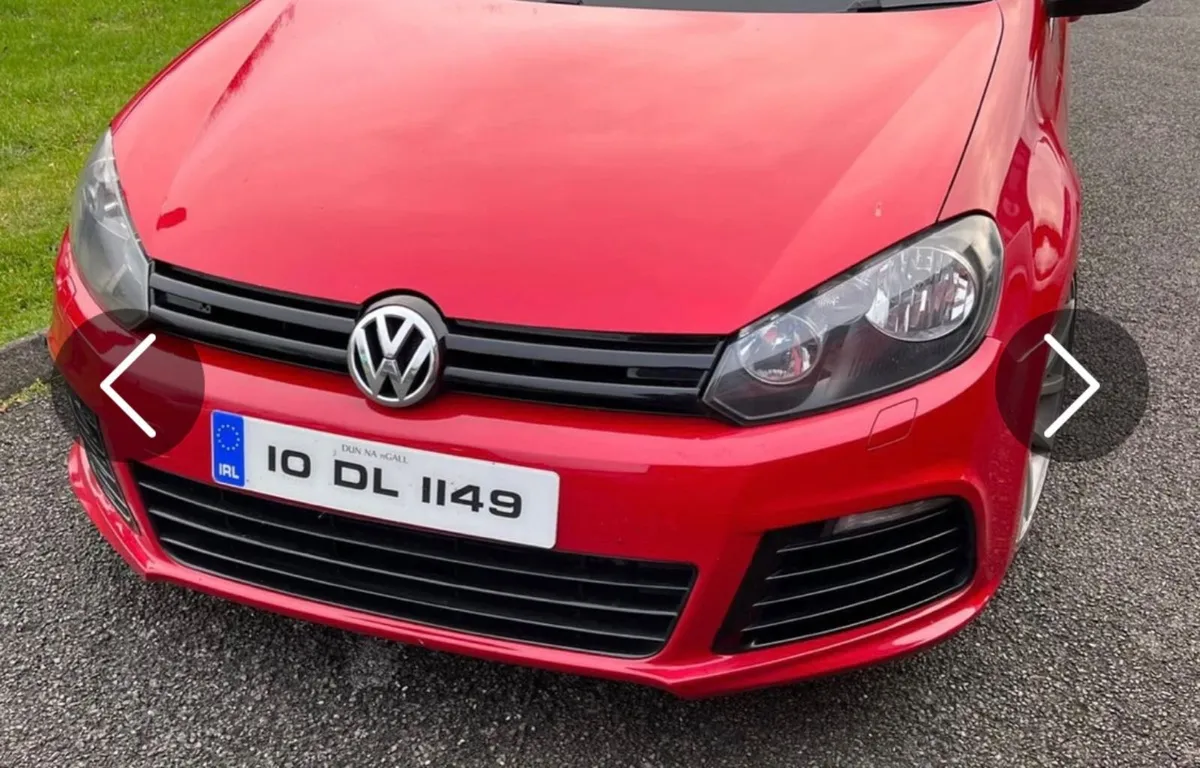 Vw golf r20 front mk6 bumper