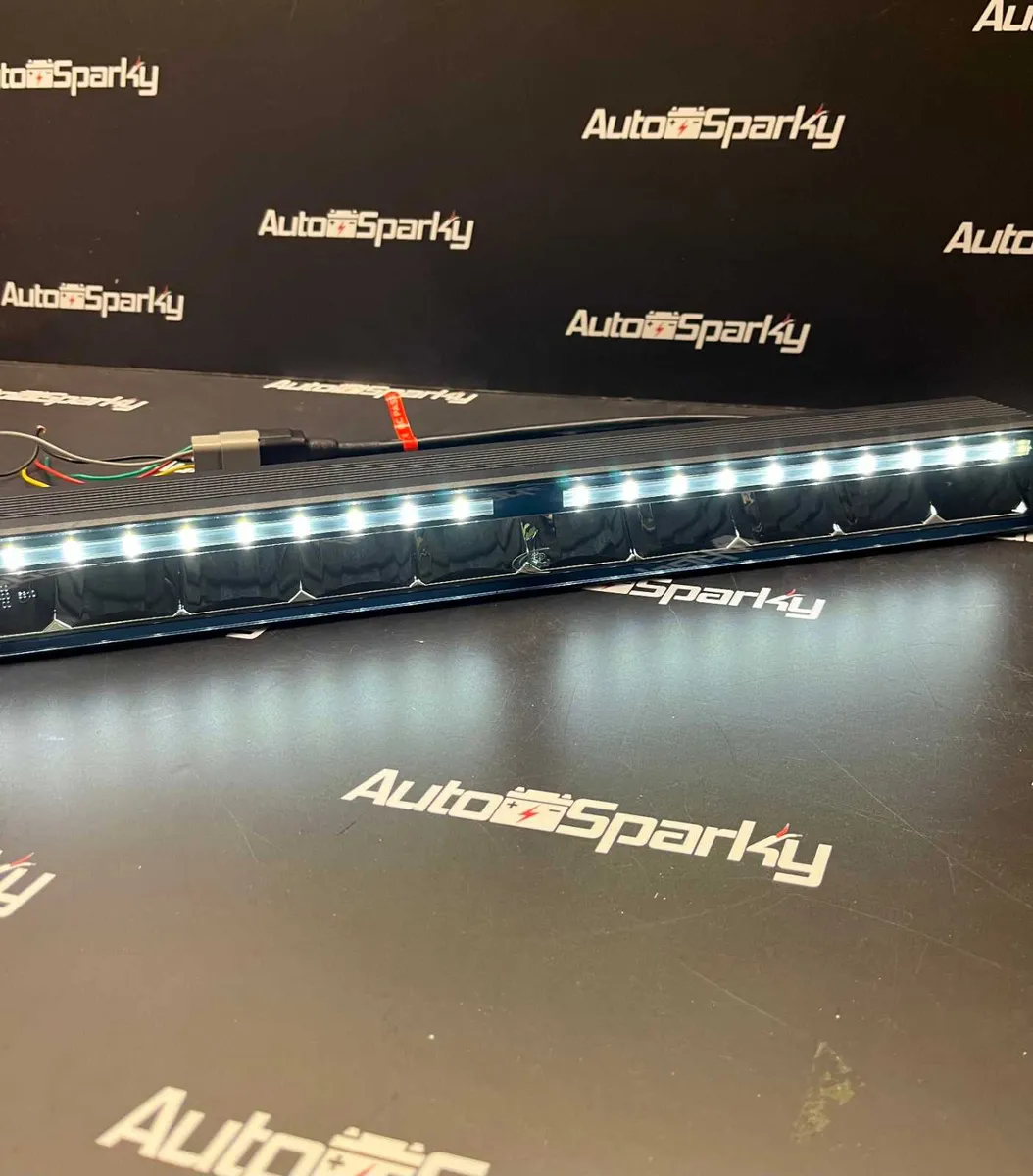 20" LED Lightbar with DRL & Amber Strobe - Image 2