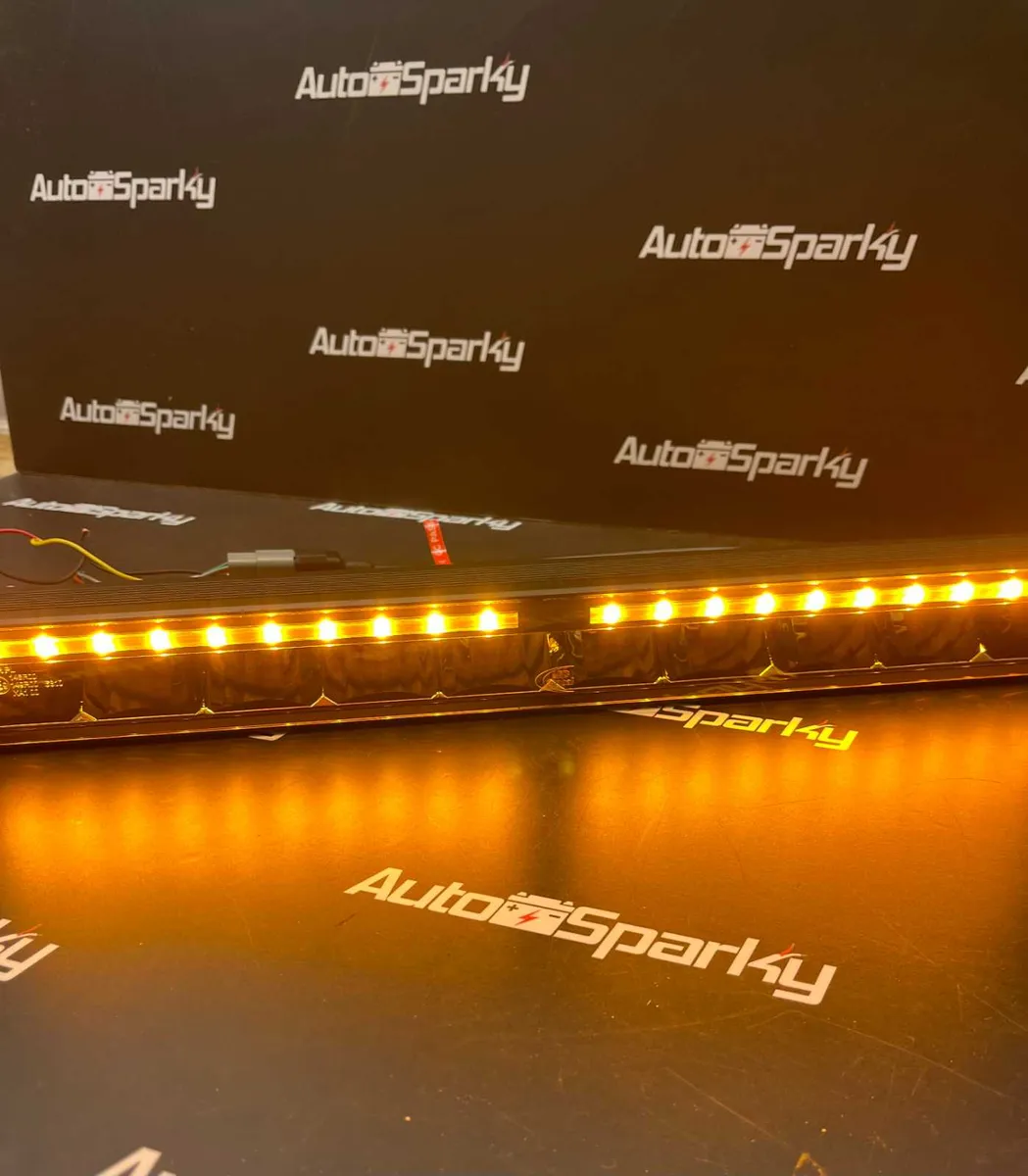 20" LED Lightbar with DRL & Amber Strobe - Image 3