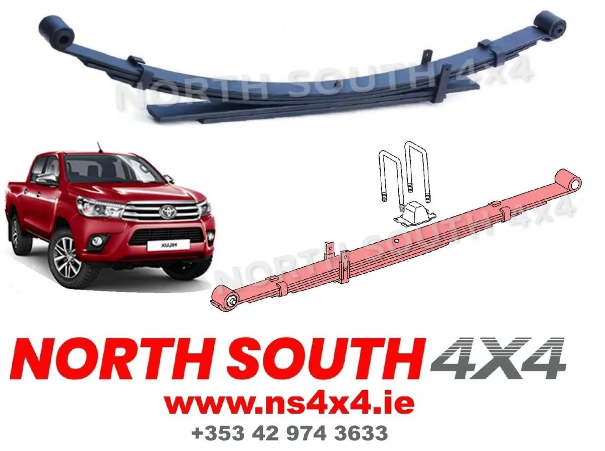 Rear leaf spring for Toyota Hilux / All spares - Image 1