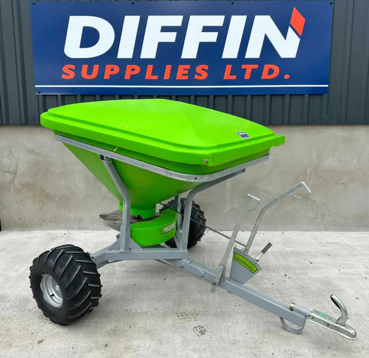 Quad ATV Fertiliser Spreader Sower