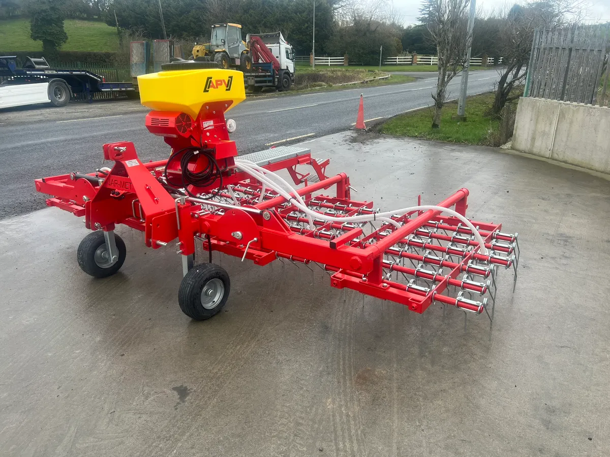 *** JARMET TINE HARROW AIR SEEDER *** - Image 2