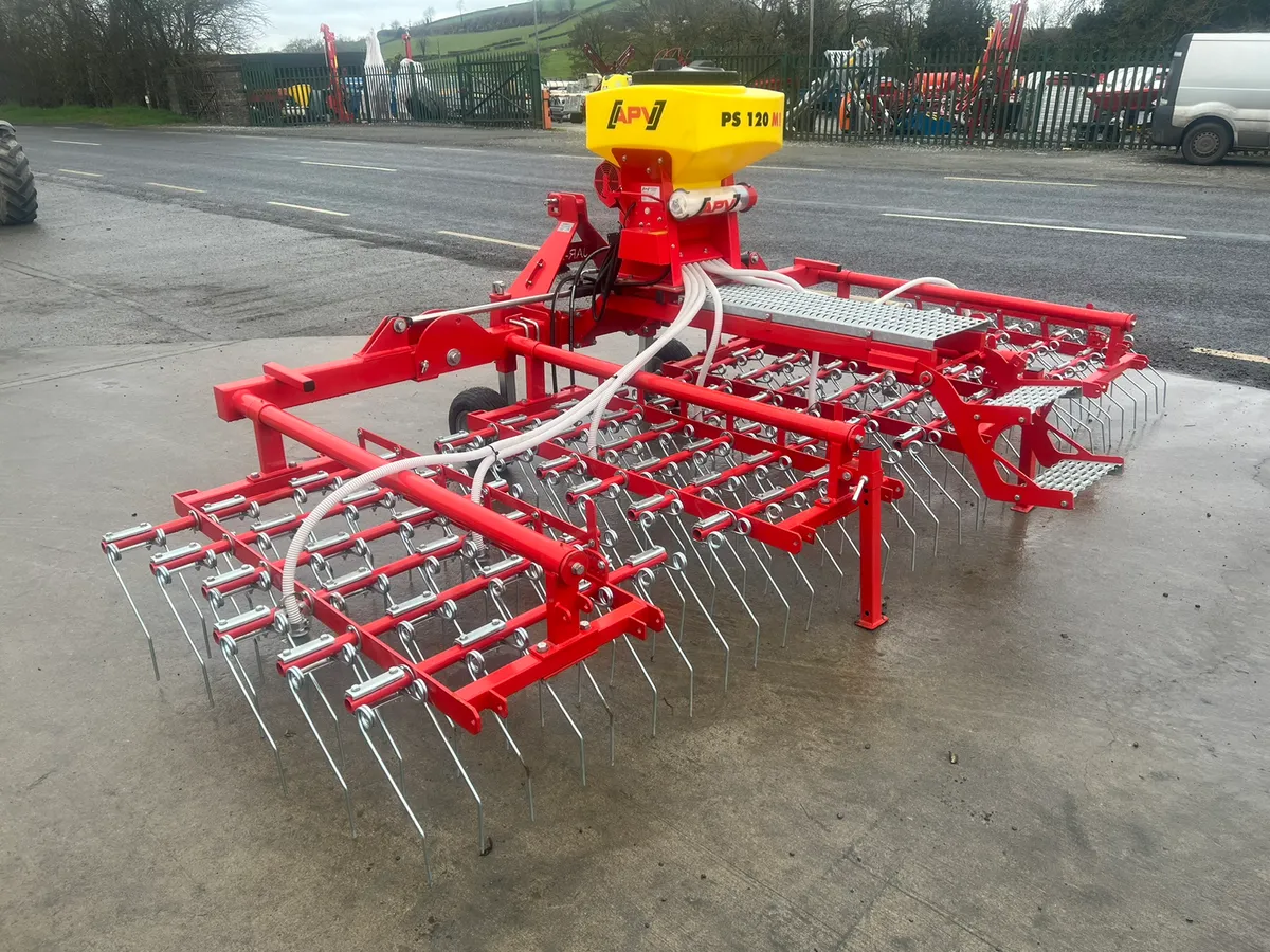 *** JARMET TINE HARROW AIR SEEDER *** - Image 3