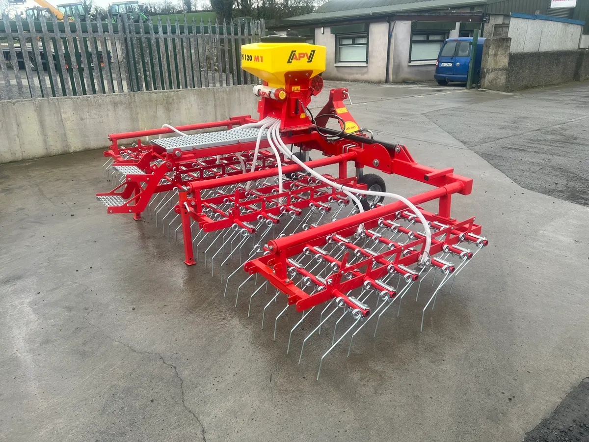 *** JARMET TINE HARROW AIR SEEDER *** - Image 4