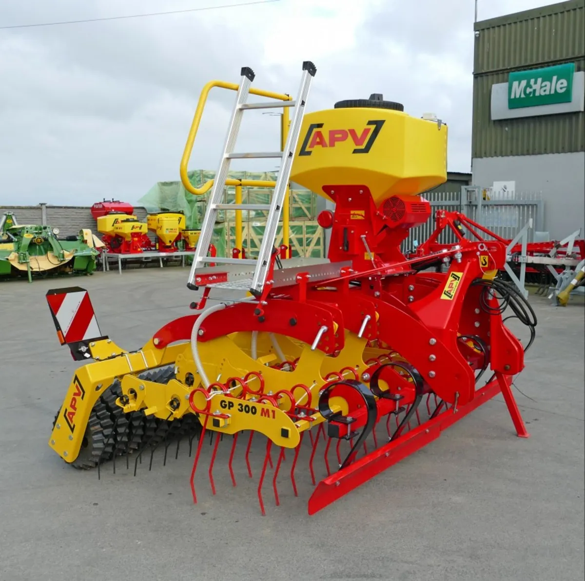 APV GP300 Reseeder/ Harrow - Image 2