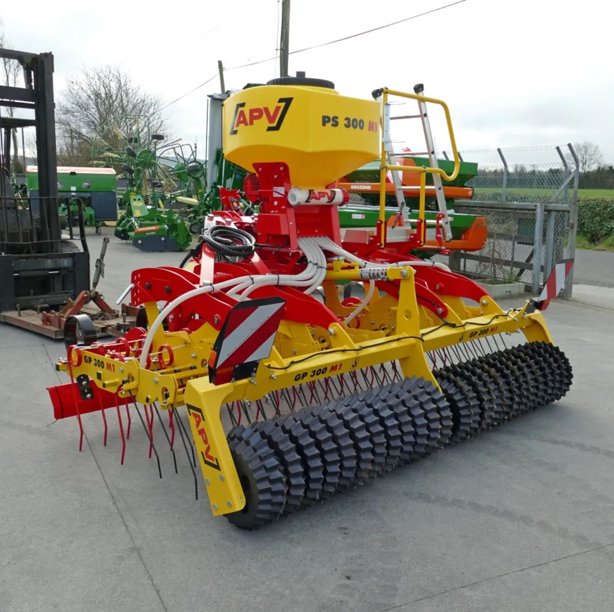 APV GP300 Reseeder/ Harrow - Image 4