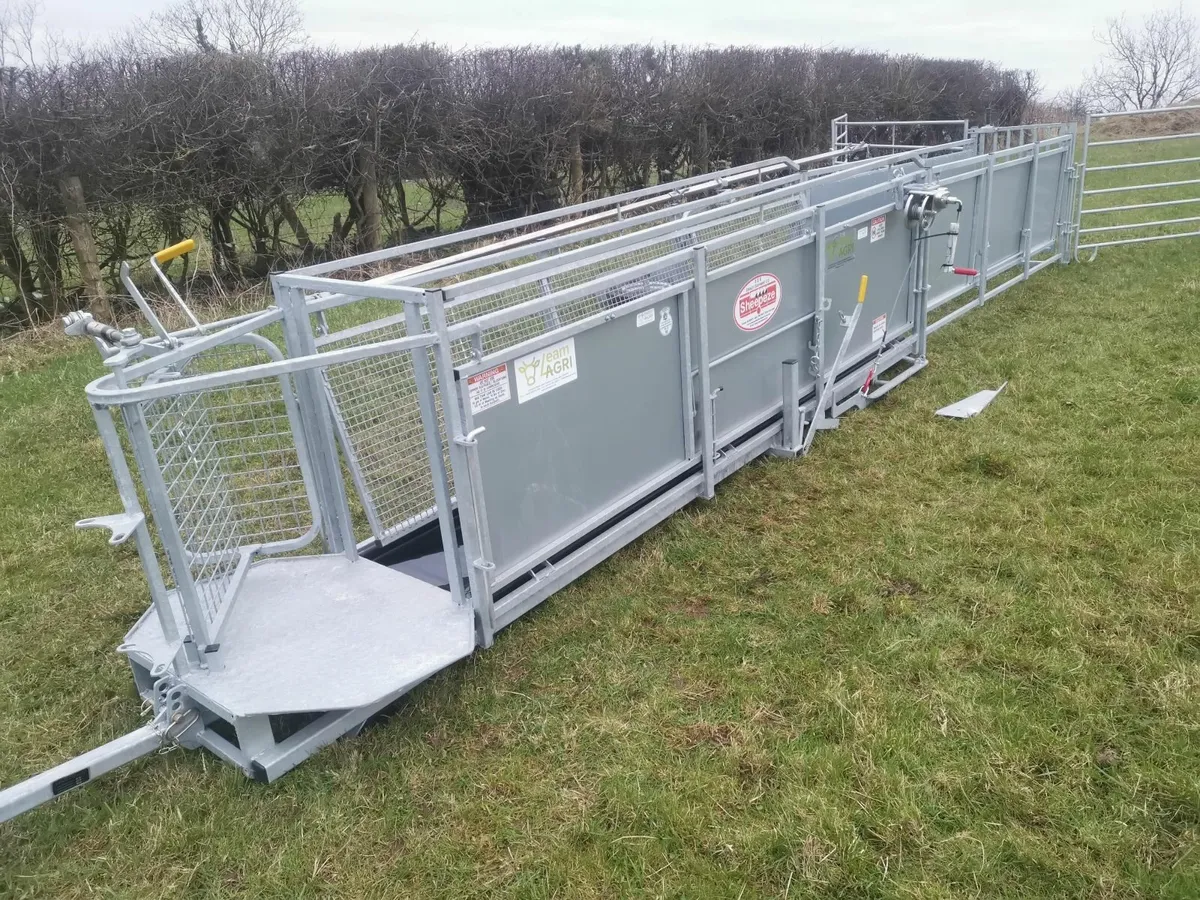 Mobile sheep handling. Sheep race - Image 1