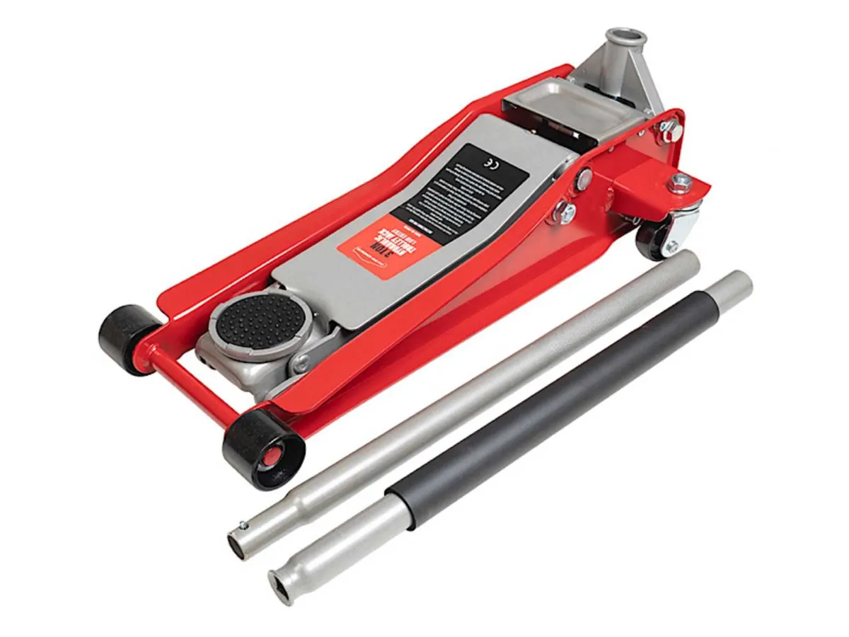 €60 OFF 3 Ton Low Profile Trolley Jack. - Image 1