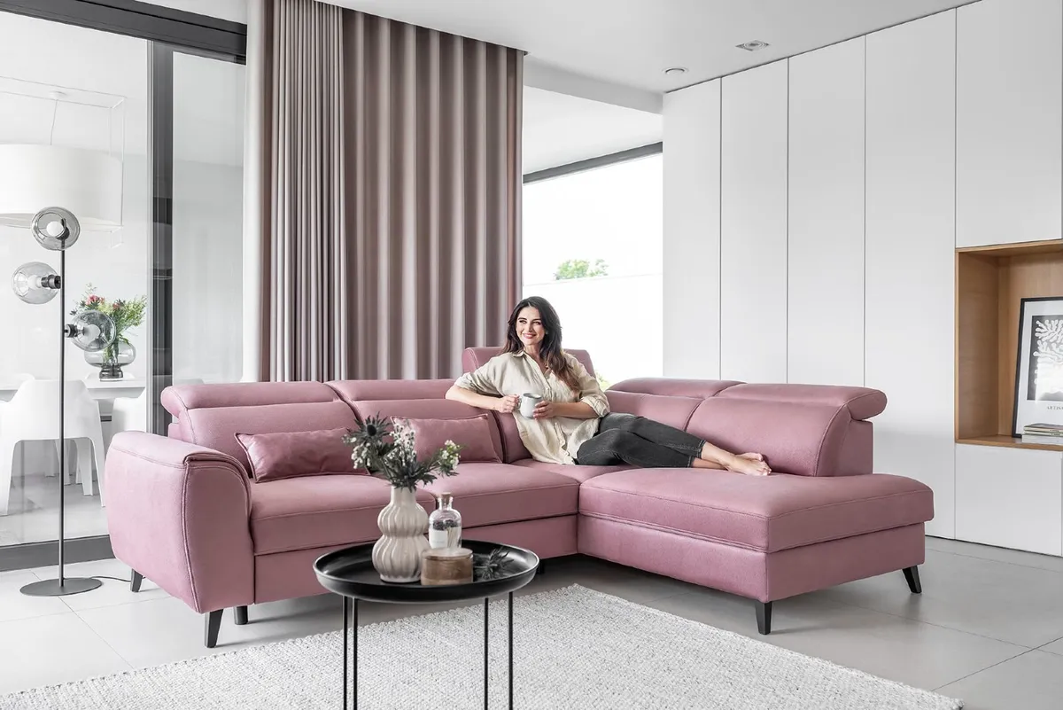 Luxury corner sofa bed NOBBLE