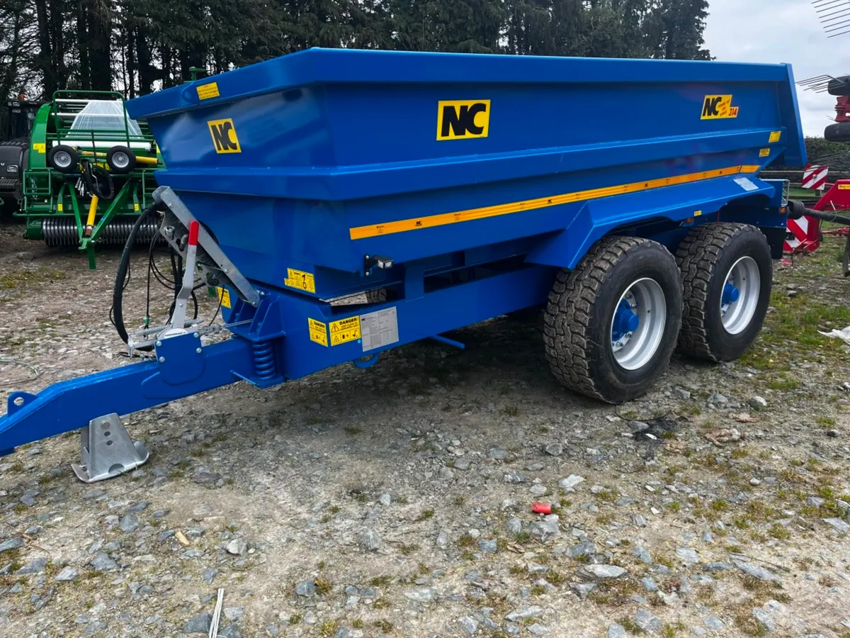 2025 NC 314 (14T) Dump Trailer Tilt Tail Door - Image 1