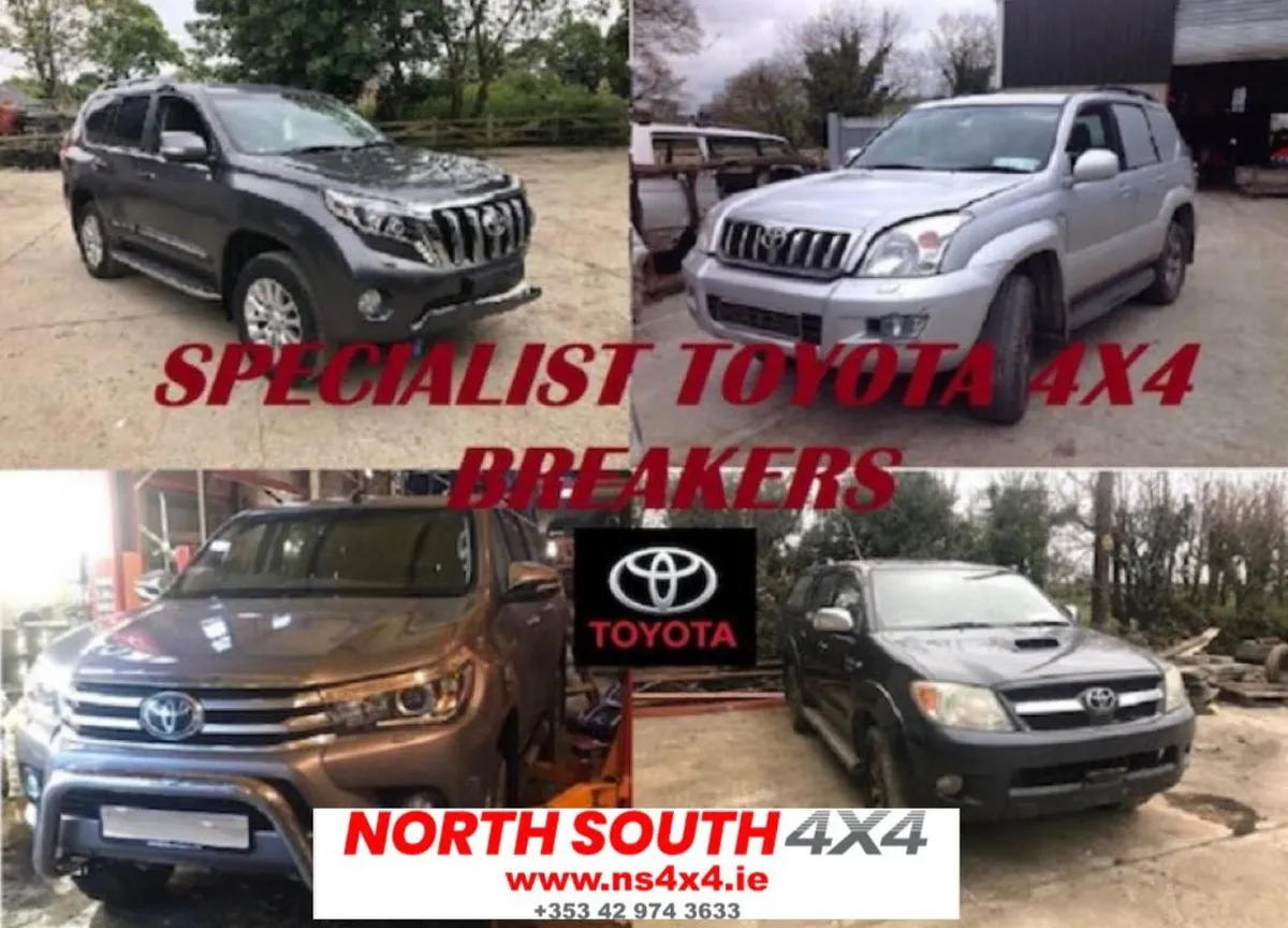 Toyota 4x4 Spare Parts Specialists