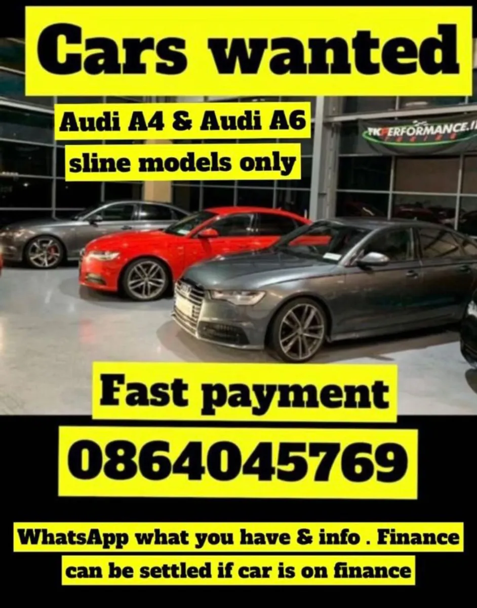 Wanted cars wanted sline Msport models