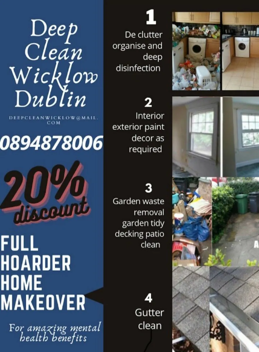 20% Discount HOARDERS HOME MAKEOVER - Image 1