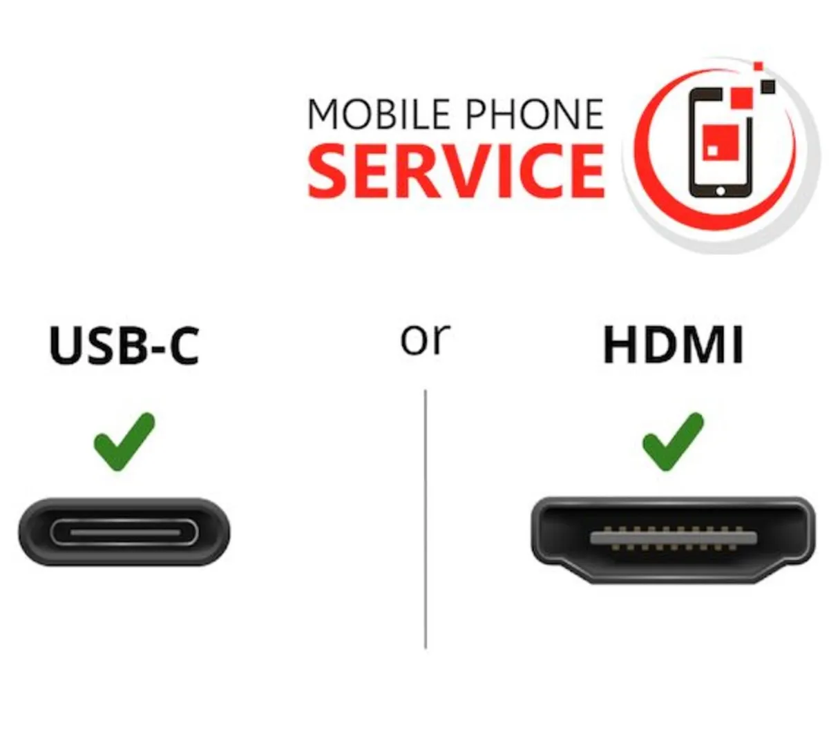 Charging Port USB Connector Repair Service