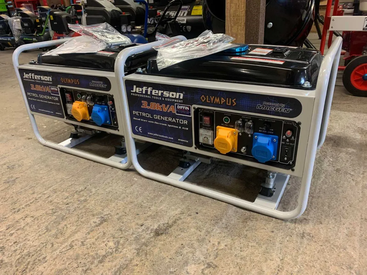 Jefferson 3.8 kva petrol generator - Image 2