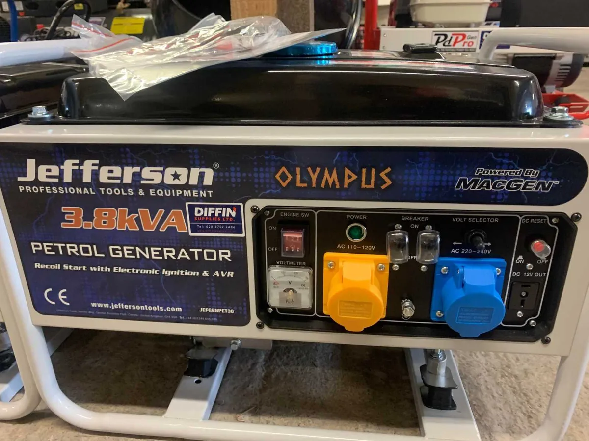 Jefferson 3.8 kva petrol generator - Image 3