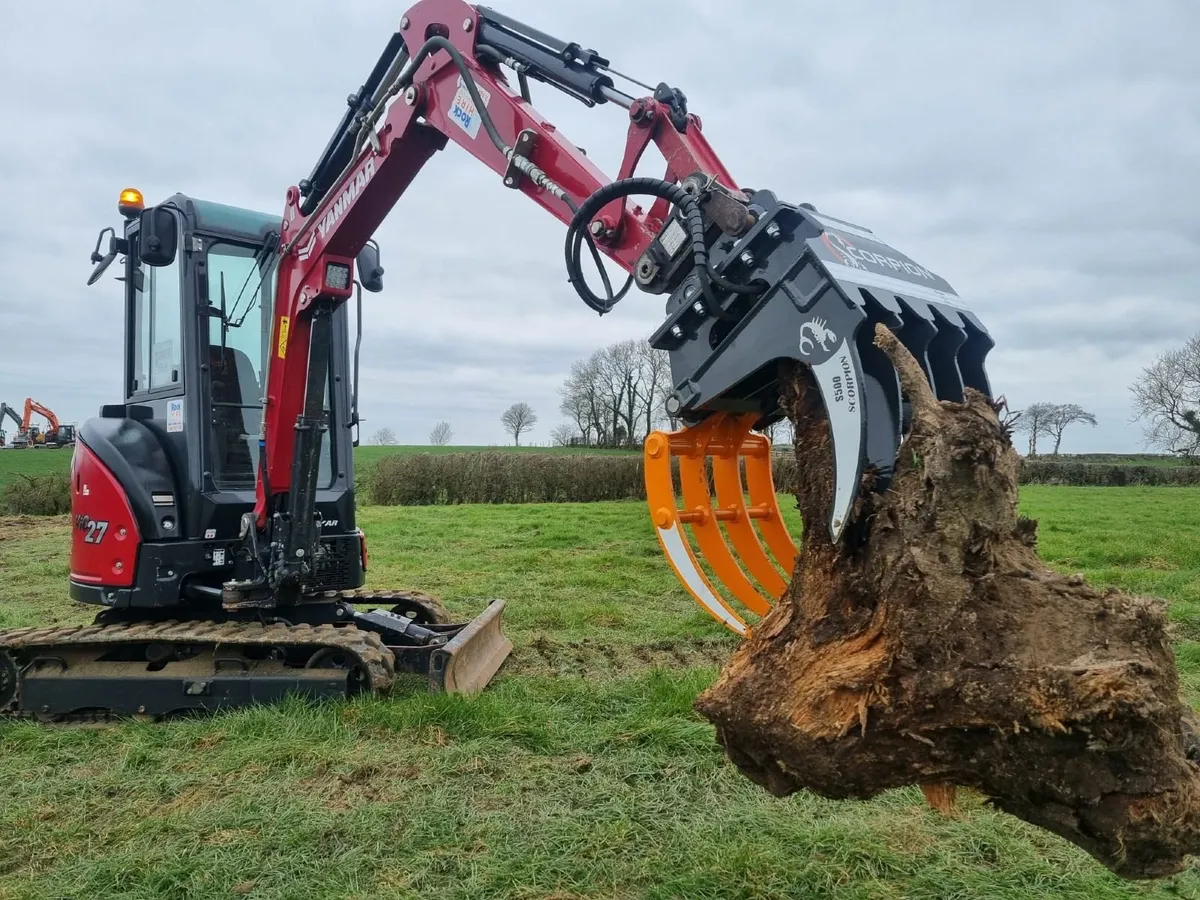 MDE Scorpion Excavator Grabs timber grab digger - Image 3