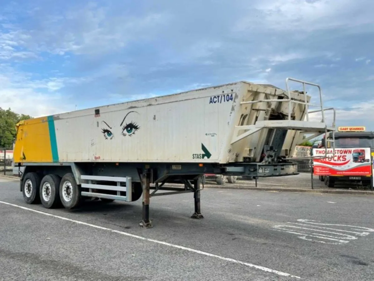 2004 STAS AGGREGATE TIPPING TRAILER