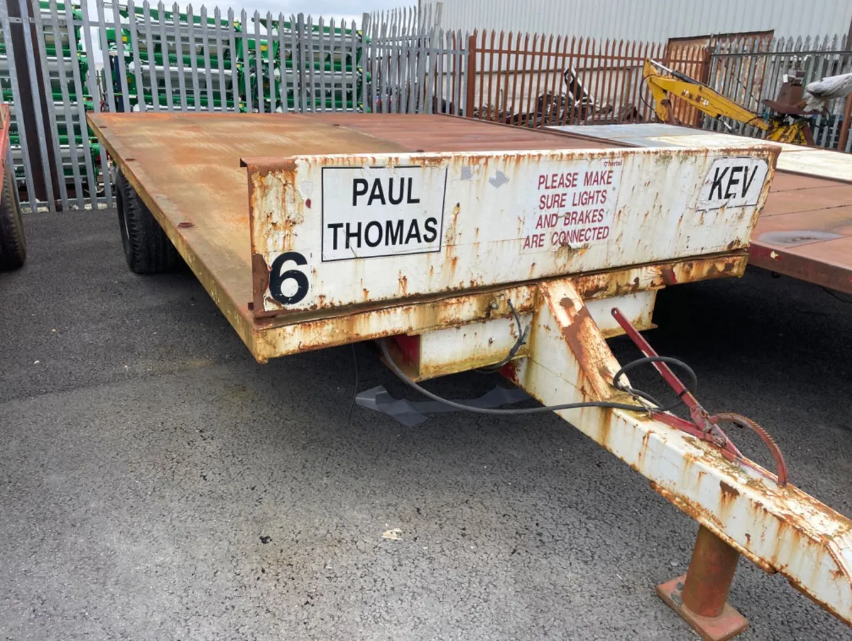 16ft Flat bed trailer - Image 1